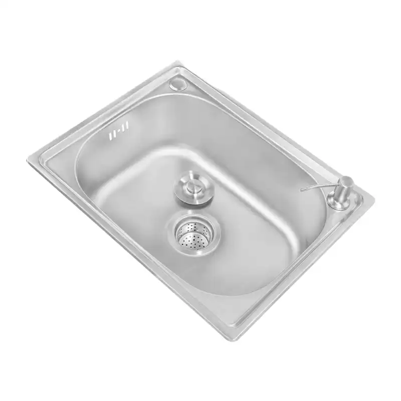 سینک تک لگن SPP+ مدل 4036 استیل 304 ابعاد 50×40 سانتی‌متر